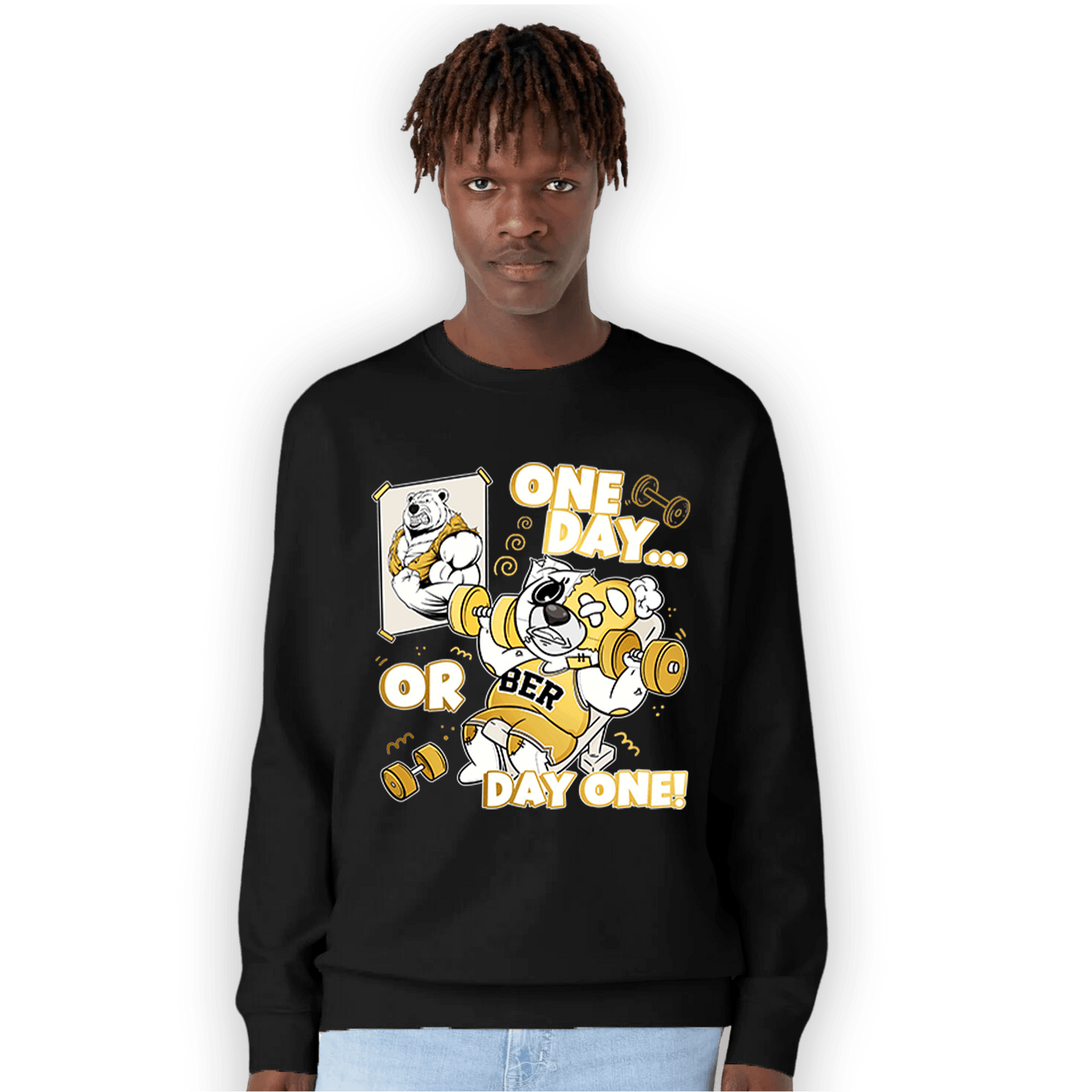 Sail 4s Sweatshirt Match BER Gymmer - NastyJamz