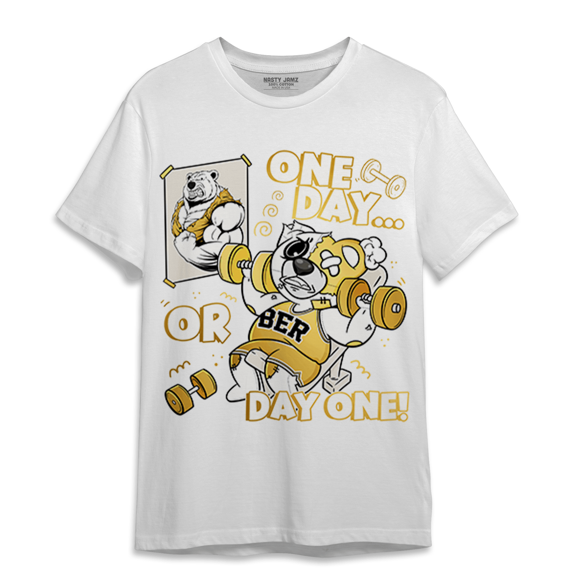 Sail 4s T Shirt Match BER Gymmer - NastyJamz