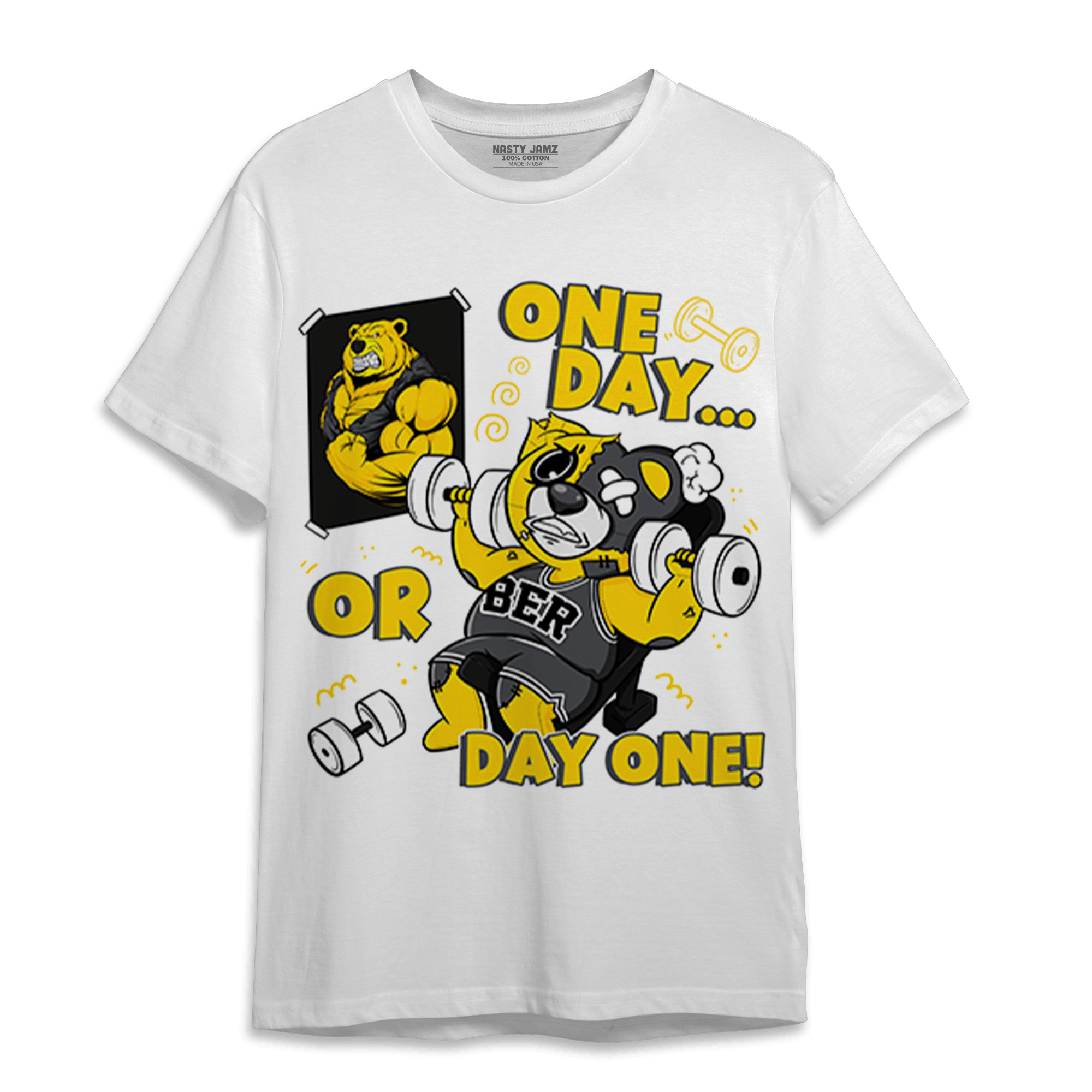 Thunder 4s T Shirt Match BER Gymmer - NastyJamz