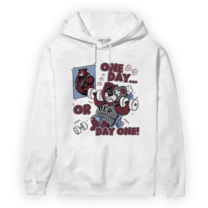 Burgundy 5s Hoodie Match BER Gymmer - NastyJamz