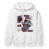 Burgundy 5s Hoodie Match BER Gymmer - NastyJamz