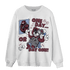Burgundy 5s Sweatshirt Match BER Gymmer - NastyJamz