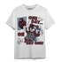 Burgundy 5s T Shirt Match BER Gymmer - NastyJamz