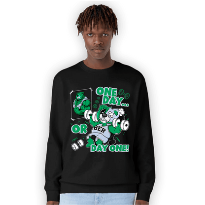 Lucky Green 5s Sweatshirt Match BER Gymmer - NastyJamz