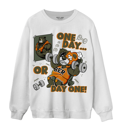 Olive 5s Sweatshirt Match BER Gymmer - NastyJamz