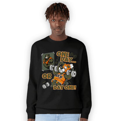Olive 5s Sweatshirt Match BER Gymmer - NastyJamz