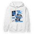 University Blue 5s Hoodie Match BER Gymmer - NastyJamz