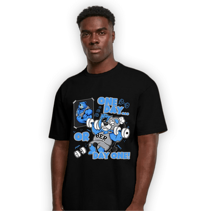 University Blue 5s T Shirt Match BER Gymmer - NastyJamz