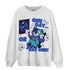 Aqua 6s Sweatshirt Match BER Gymmer - NastyJamz