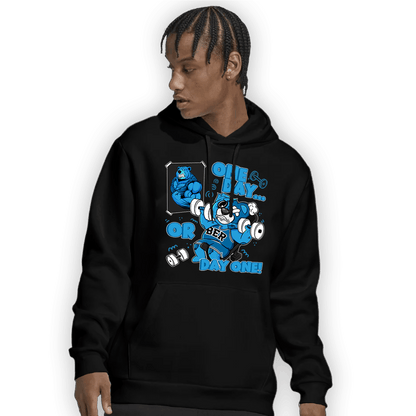 Powder Blue 9s Hoodie Match BER Gymmer - NastyJamz