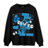 Powder Blue 9s Sweatshirt Match BER Gymmer - NastyJamz