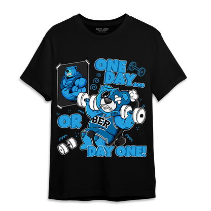 Powder Blue 9s T Shirt Match BER Gymmer - NastyJamz