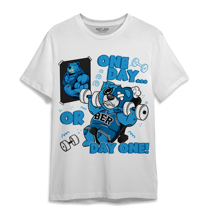 Powder Blue 9s T Shirt Match BER Gymmer - NastyJamz