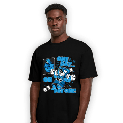 Powder Blue 9s T Shirt Match BER Gymmer - NastyJamz