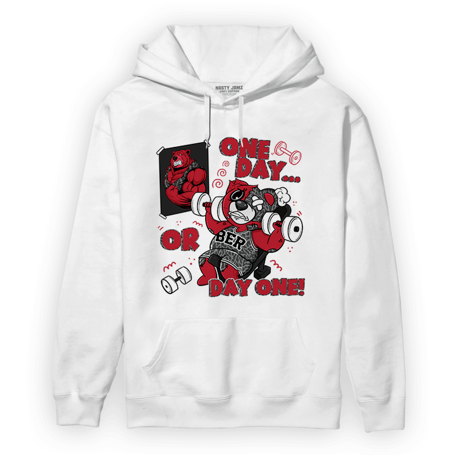 Spizike Low Bred Hoodie Match BER Gymmer - NastyJamz