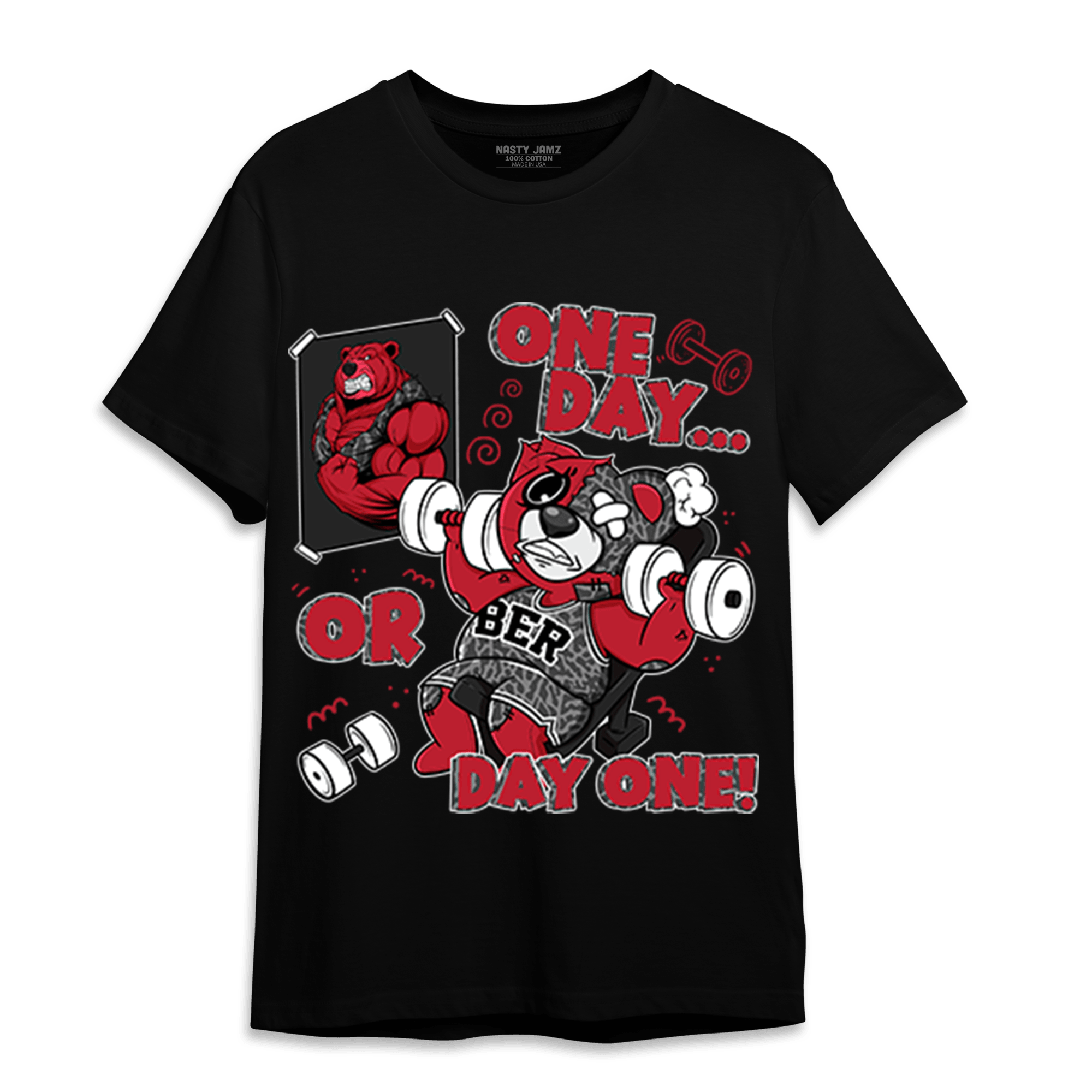 Spizike Low Bred T Shirt Match BER Gymmer - NastyJamz