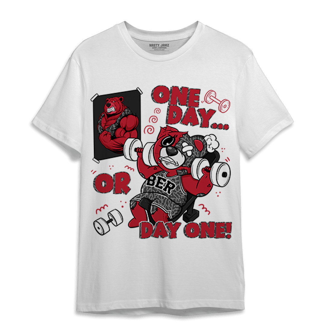 Spizike Low Bred T Shirt Match BER Gymmer - NastyJamz