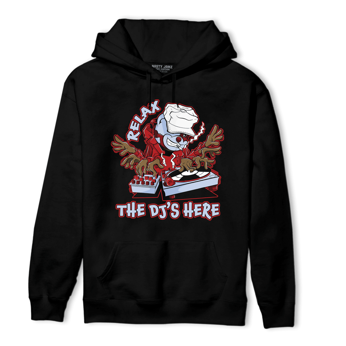 Cherry 11s Hoodie Match BER The DJ Here - NastyJamz