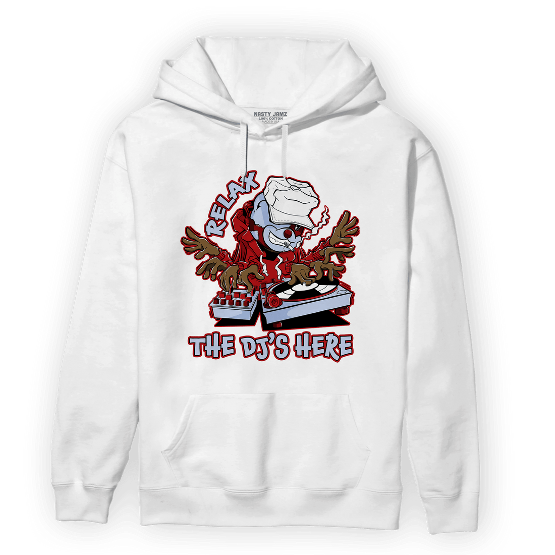 Cherry 11s Hoodie Match BER The DJ Here - NastyJamz