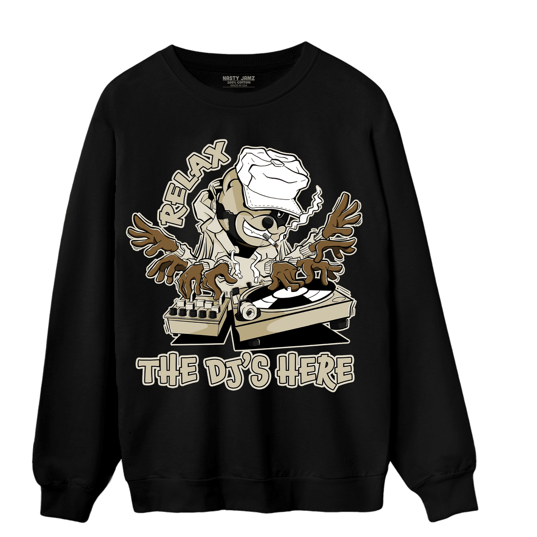 Gratitude 11s Sweatshirt Match BER The DJ Here - NastyJamz