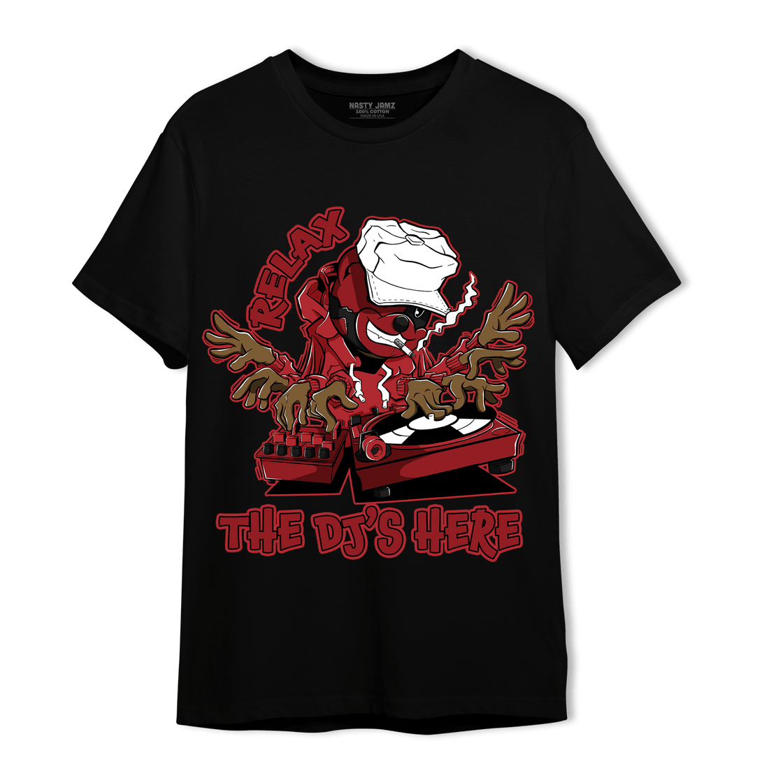 Cherry 12s T Shirt Match BER The DJ Here - NastyJamz