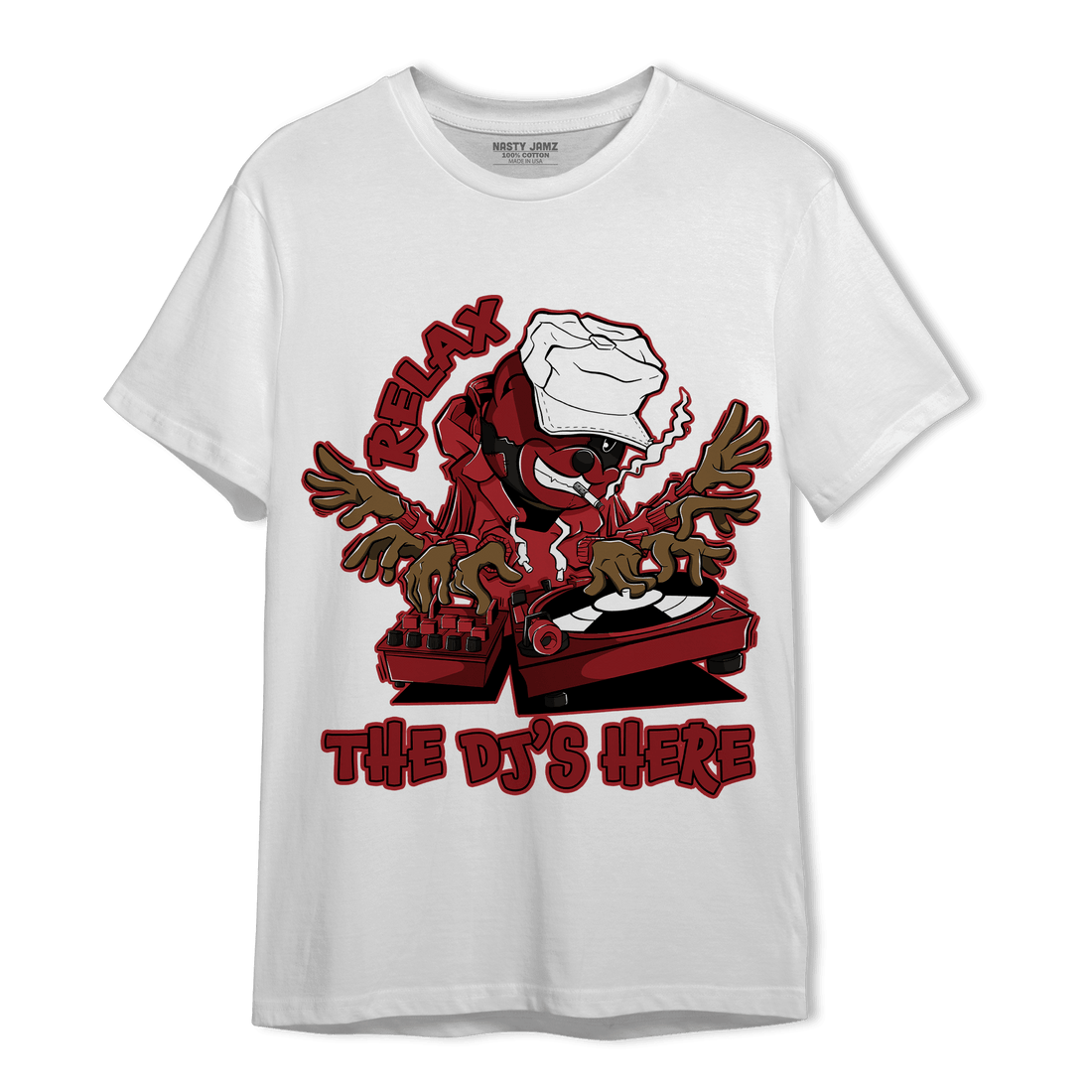 Cherry 12s T Shirt Match BER The DJ Here - NastyJamz