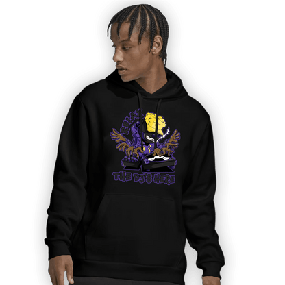 Field Purple 12s Hoodie Match BER The DJ Here - NastyJamz