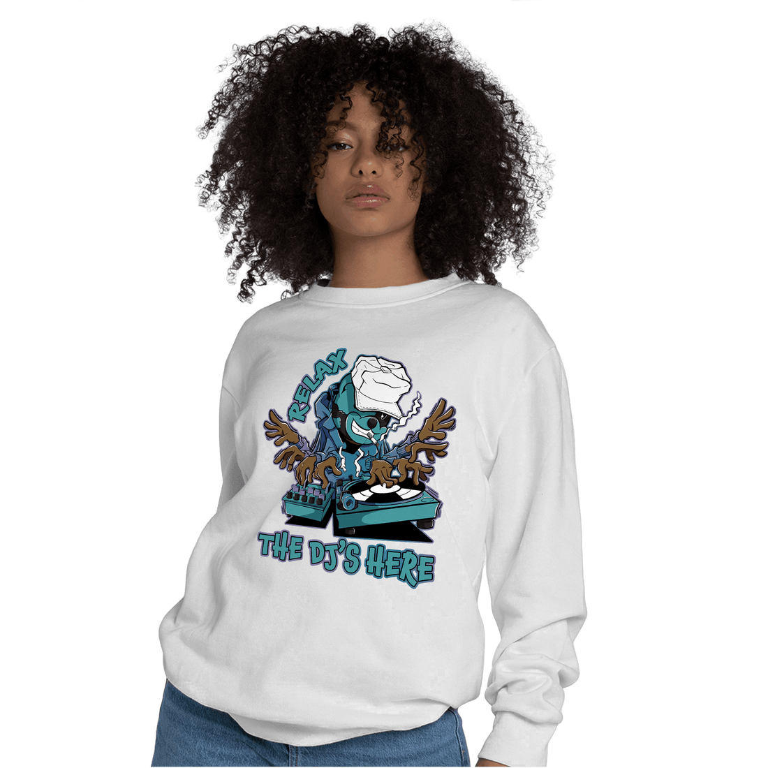 Low Love Letter 14s Sweatshirt Match BER The DJ Here - NastyJamz
