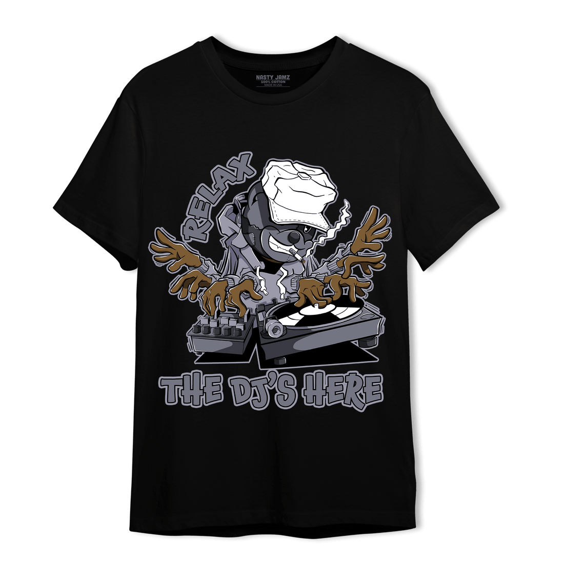 Stealth 14s T Shirt Match BER The DJ Here - NastyJamz