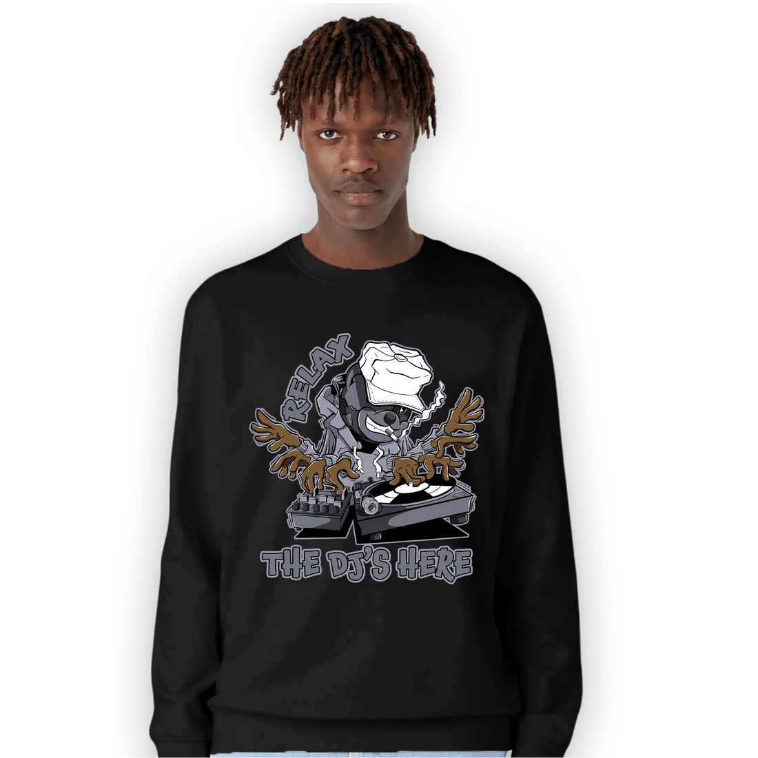 Stealth 14s Sweatshirt Match BER The DJ Here - NastyJamz
