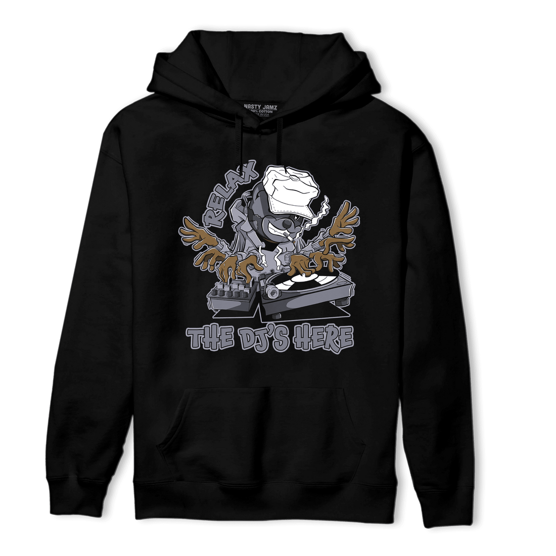 Stealth 14s Hoodie Match BER The DJ Here - NastyJamz
