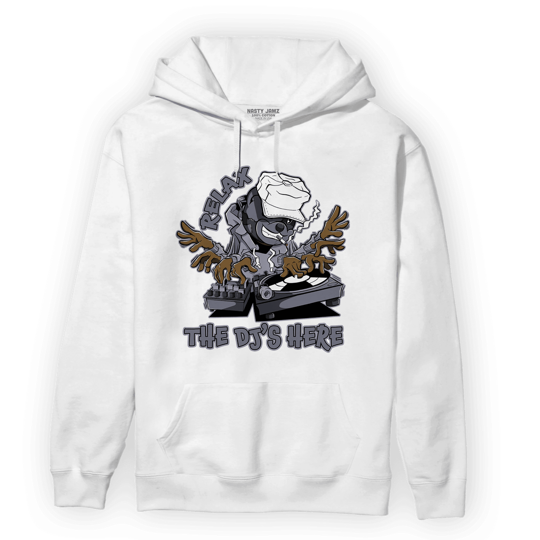 Stealth 14s Hoodie Match BER The DJ Here - NastyJamz