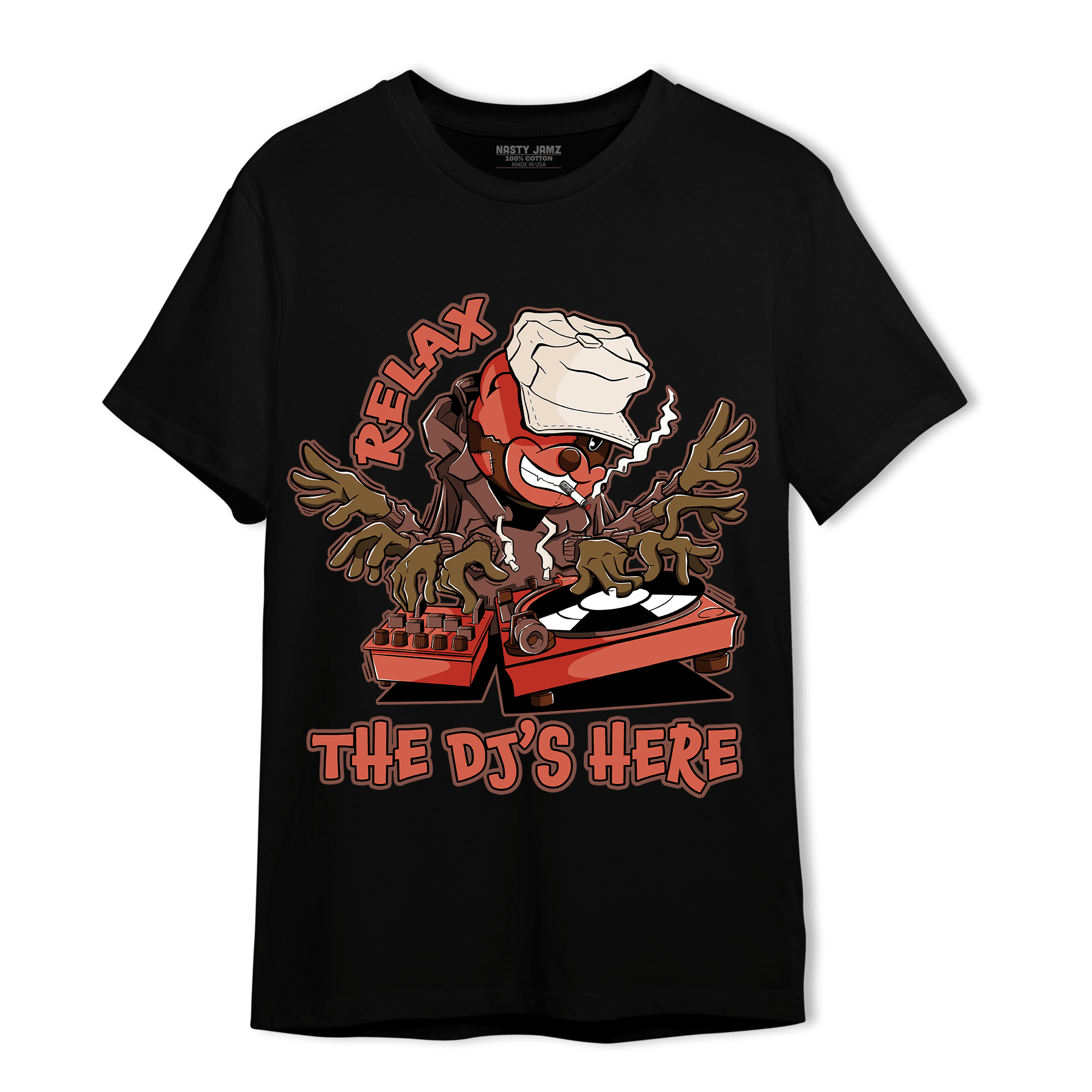 High OG Dusted Clay 1s T Shirt Match BER The DJ Here - NastyJamz