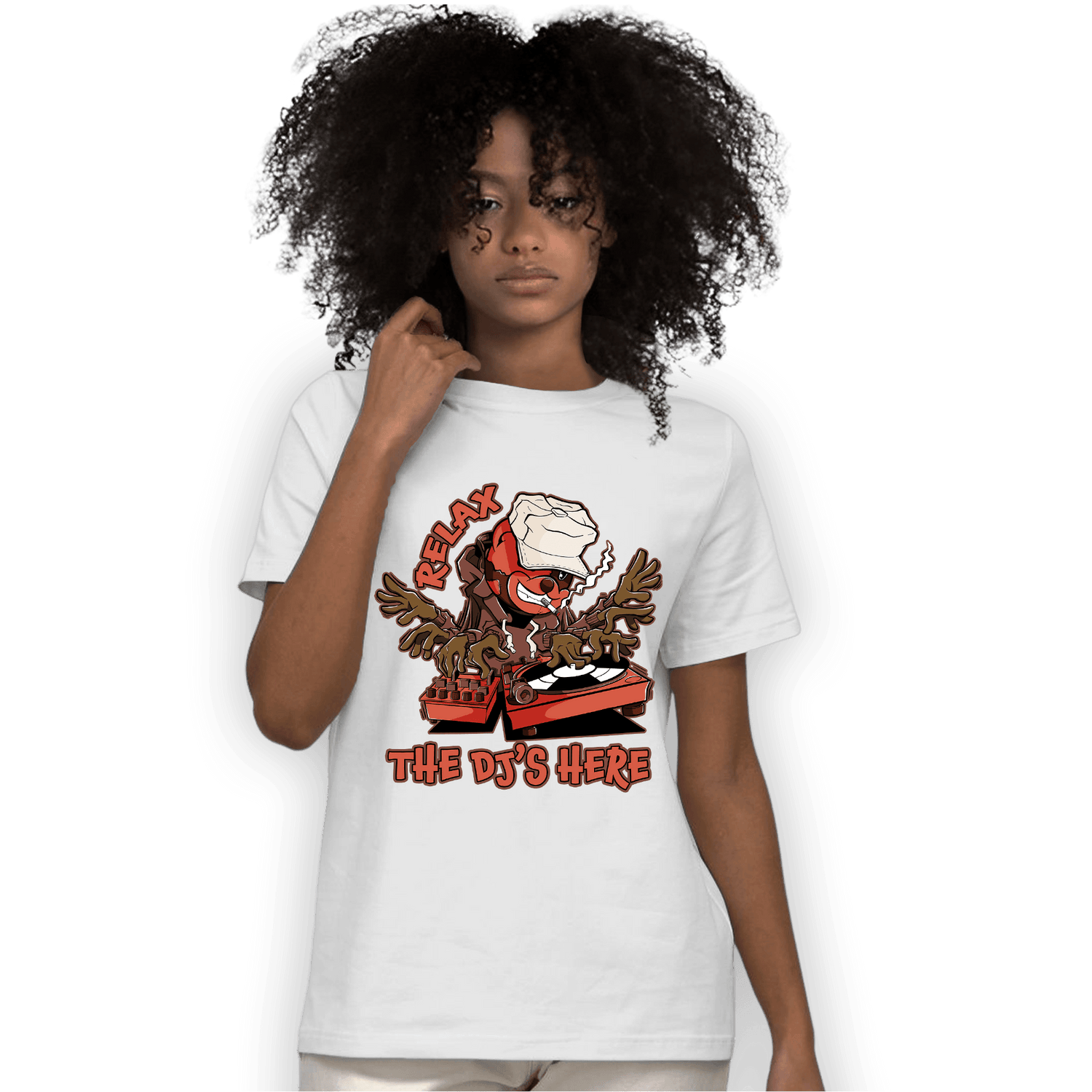 High OG Dusted Clay 1s T Shirt Match BER The DJ Here - NastyJamz