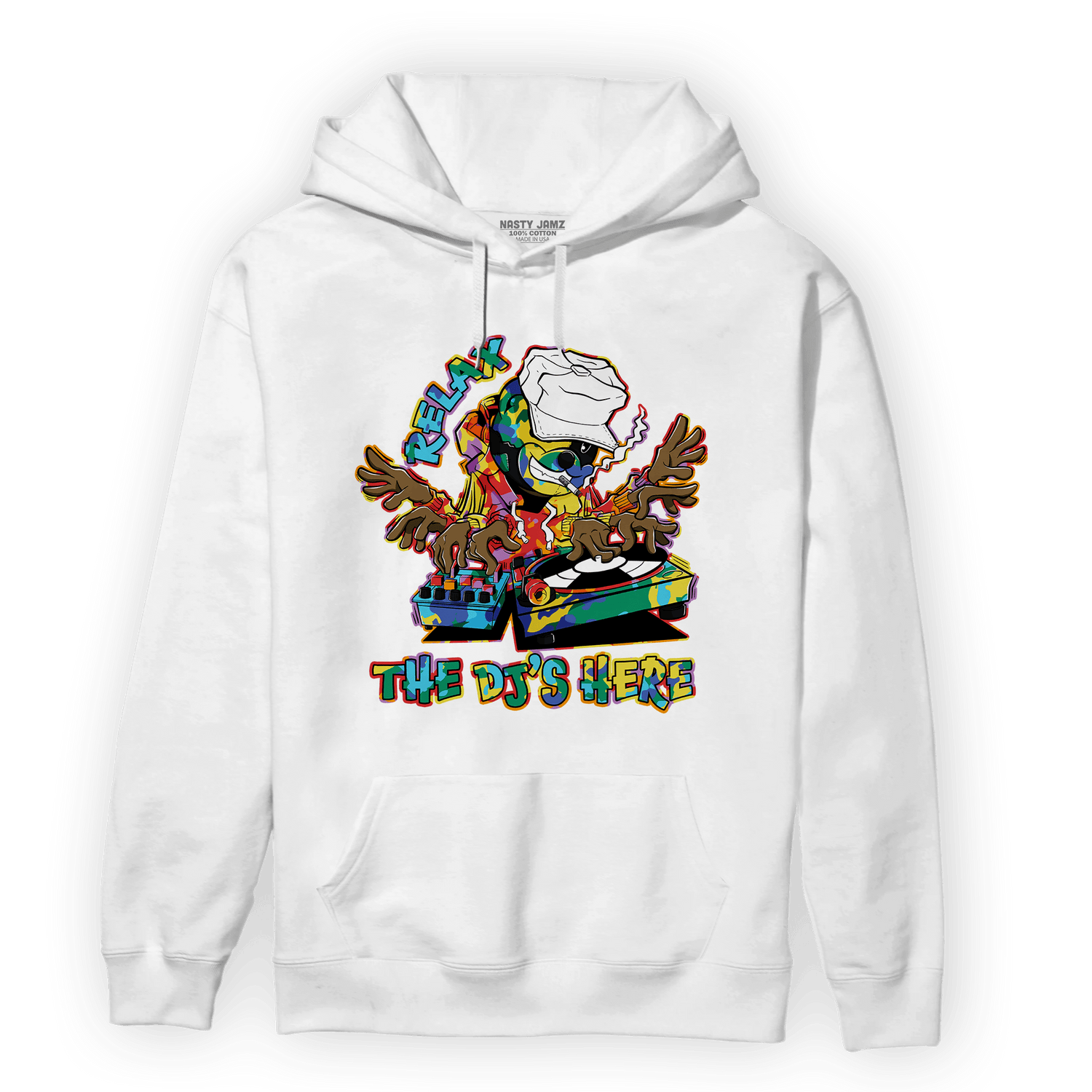 Mid GS Six Championships 1s Hoodie Match BER The DJ Here - NastyJamz