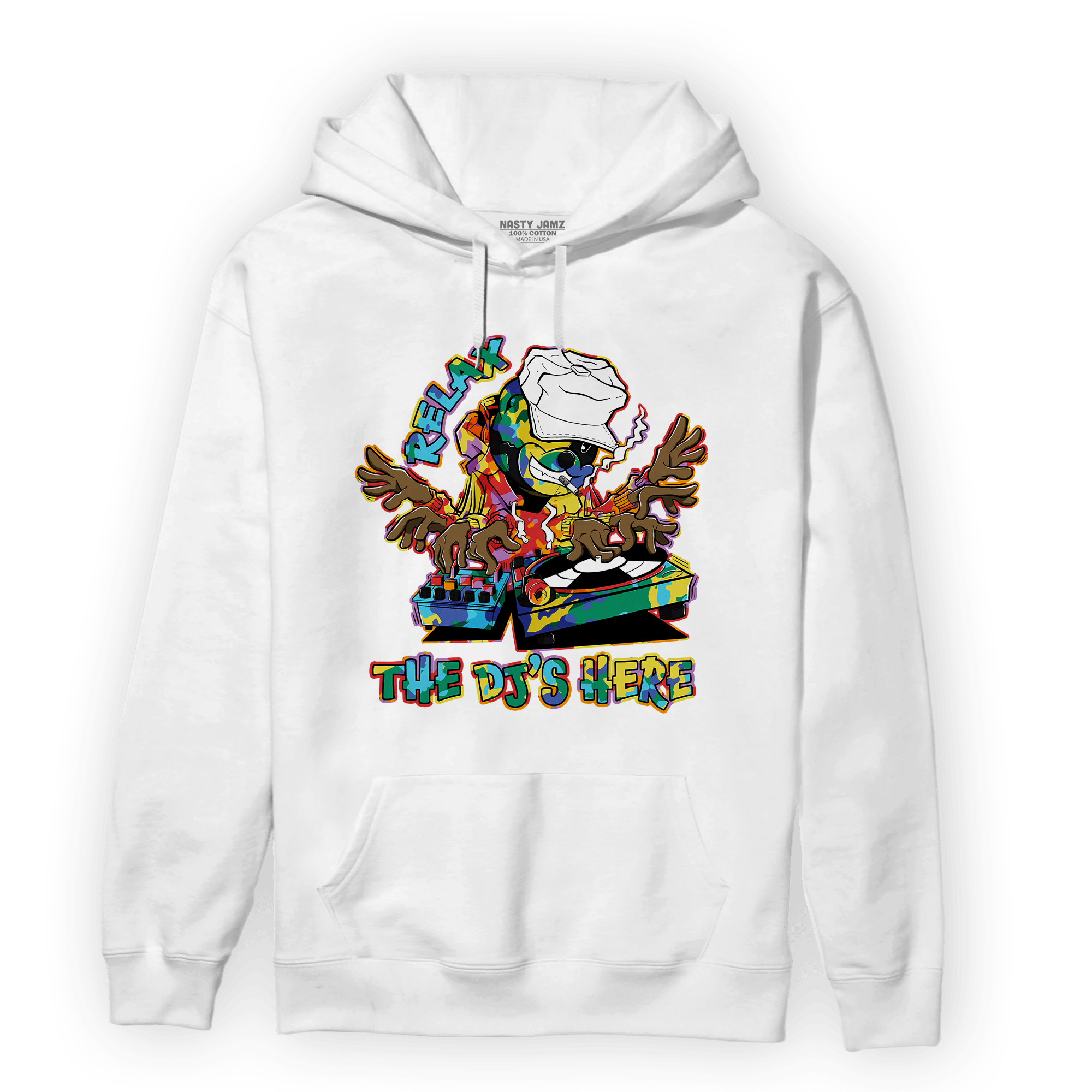 Mid GS Six Championships 1s Hoodie Match BER The DJ Here - NastyJamz