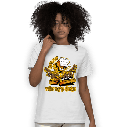 Yellow Ochre 1s T Shirt Match BER The DJ Here - NastyJamz