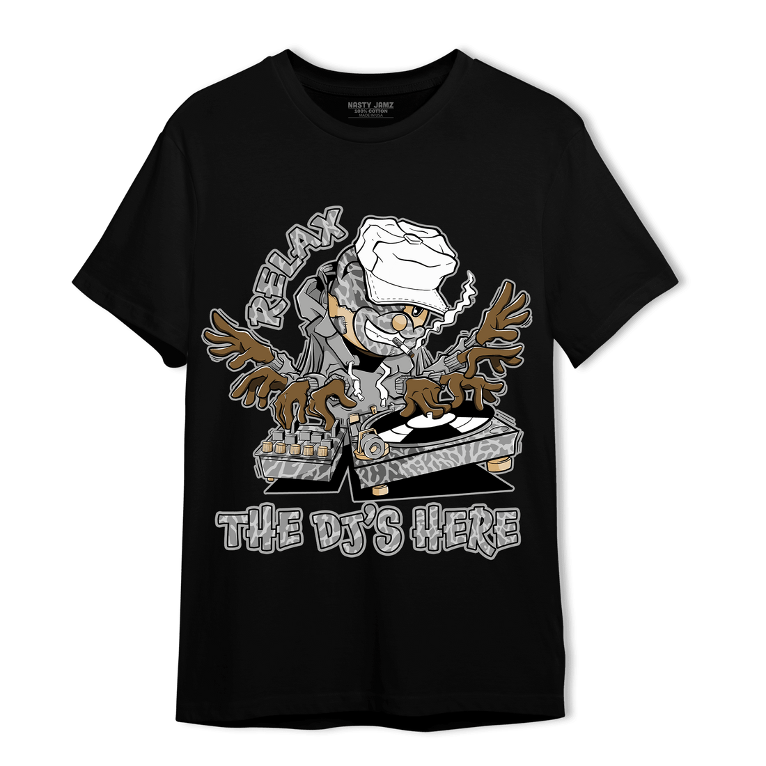 Craft Ivory 3s T Shirt Match BER The DJ Here - NastyJamz