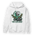 Green Glow 3s Hoodie Match BER The DJ Here - NastyJamz