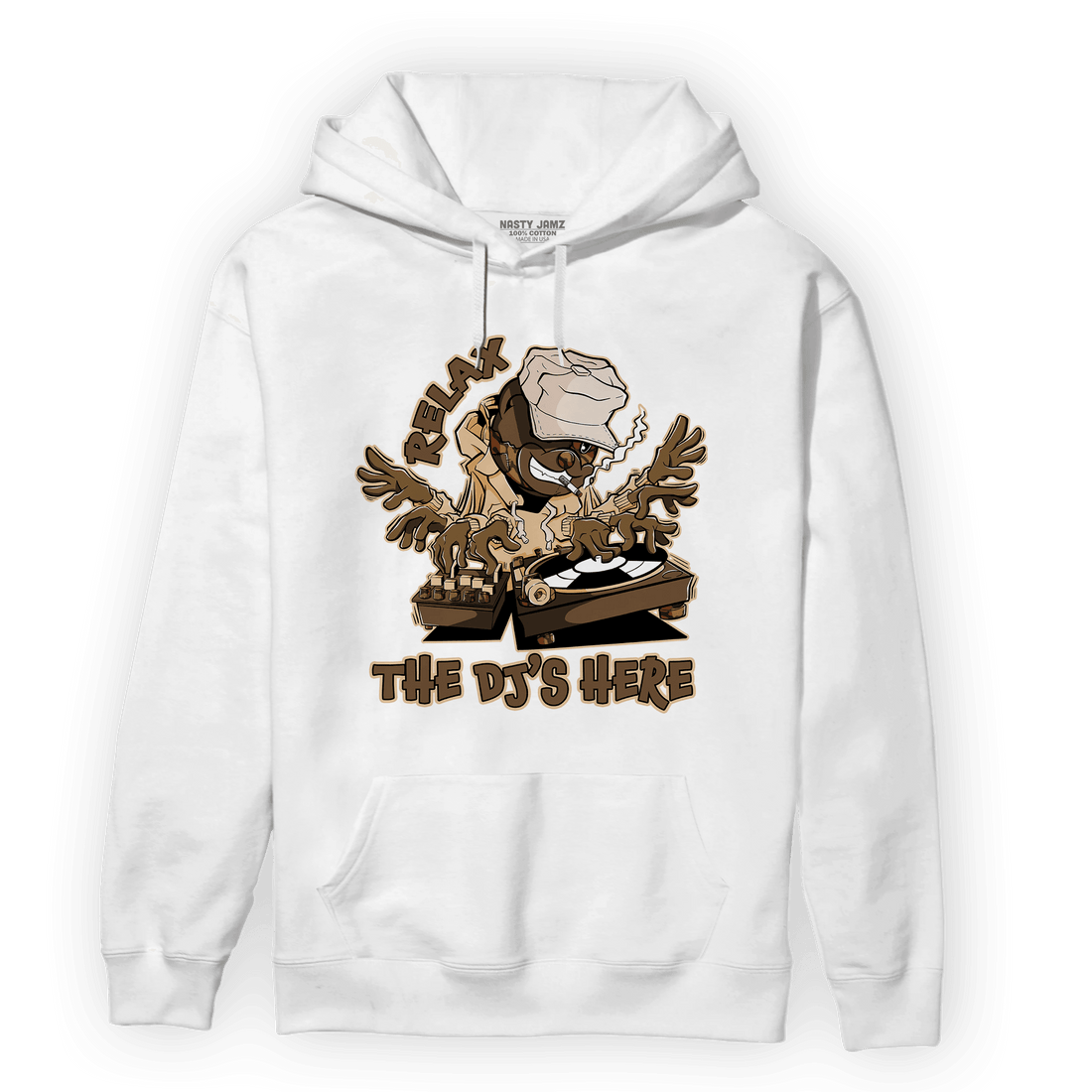 Palomino 3s Hoodie Match BER The DJ Here - NastyJamz