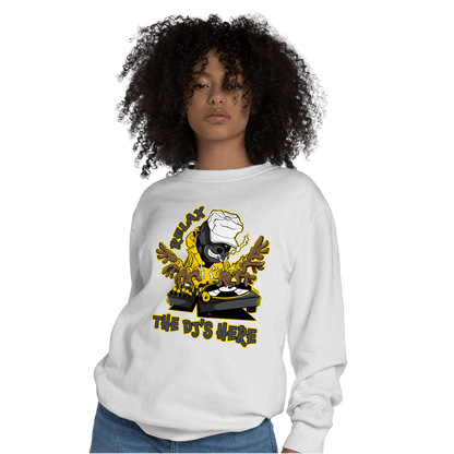 Thunder 4s Sweatshirt Match BER The DJ Here - NastyJamz
