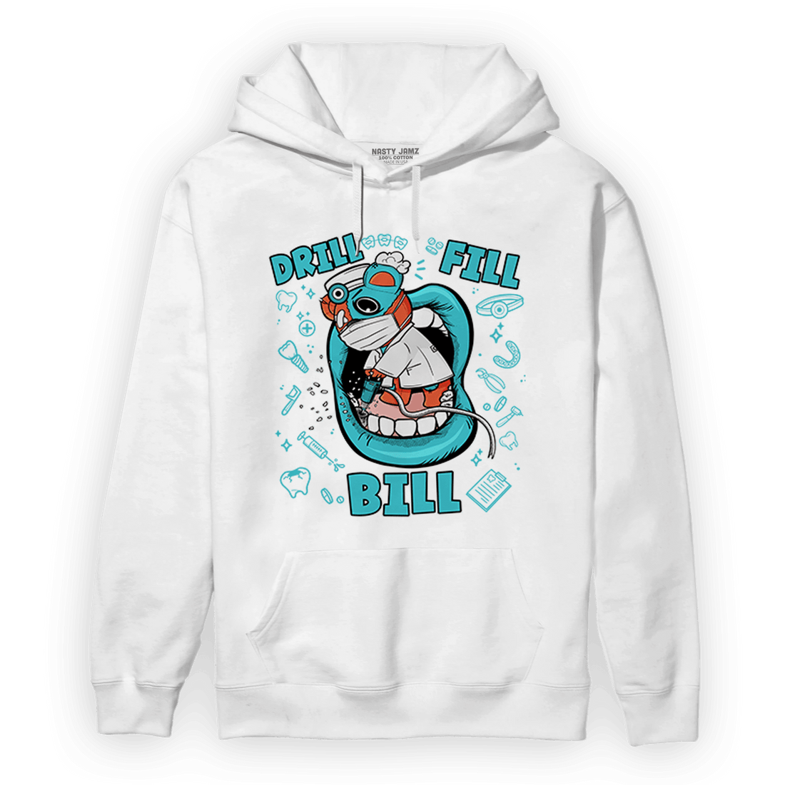 Dunk Low Dolphins Hoodie Match BER The Dentist - NastyJamz