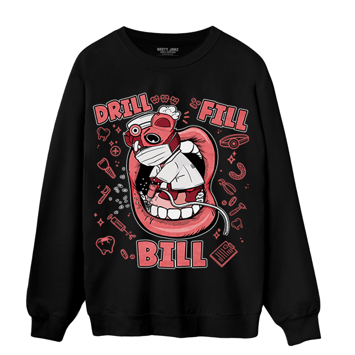 Dunk Low WMNS Valentine Day Sweatshirt Match BER The Dentist - NastyJamz