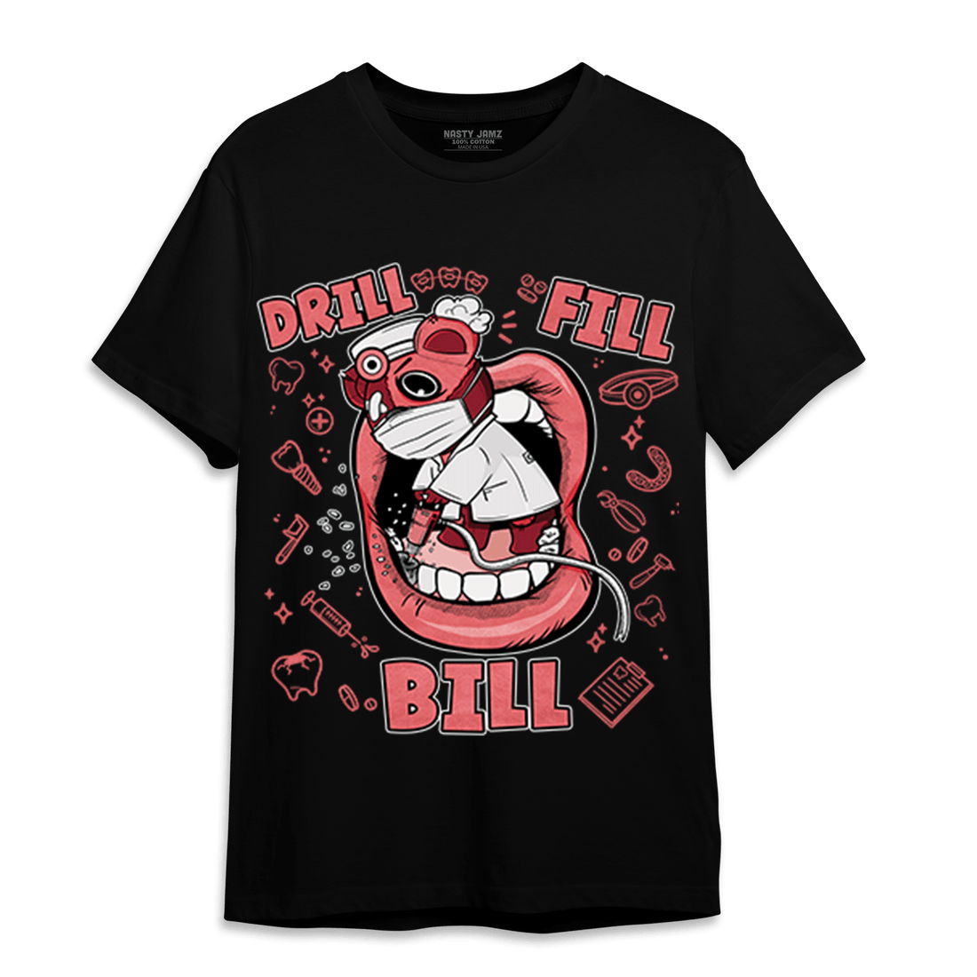 Dunk Low WMNS Valentine Day T Shirt Match BER The Dentist - NastyJamz