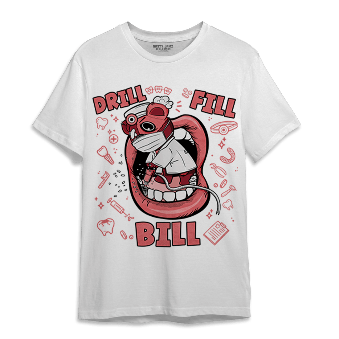 Dunk Low WMNS Valentine Day T Shirt Match BER The Dentist - NastyJamz