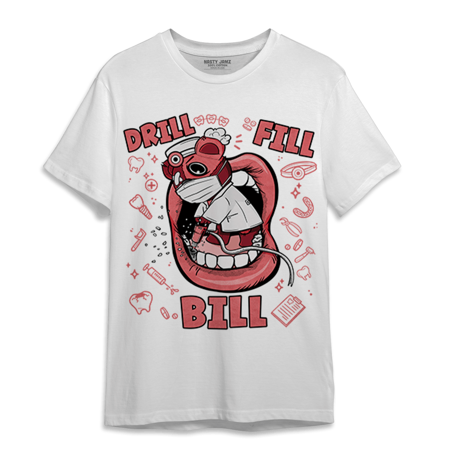 Dunk Low WMNS Valentine Day T Shirt Match BER The Dentist - NastyJamz