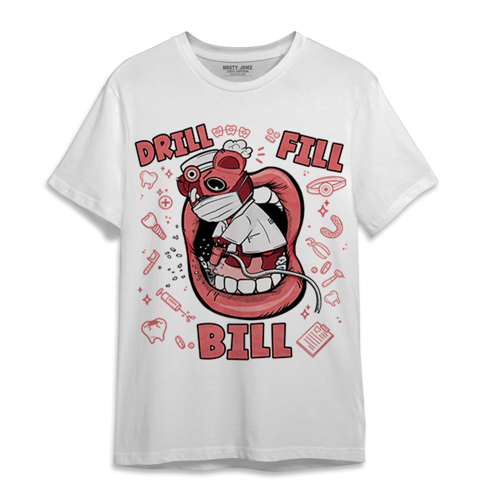 Dunk Low WMNS Valentine Day T Shirt Match BER The Dentist - NastyJamz
