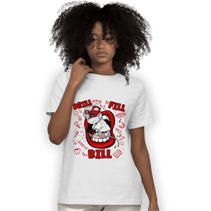 Cherry 11s T Shirt Match BER The Dentist - NastyJamz