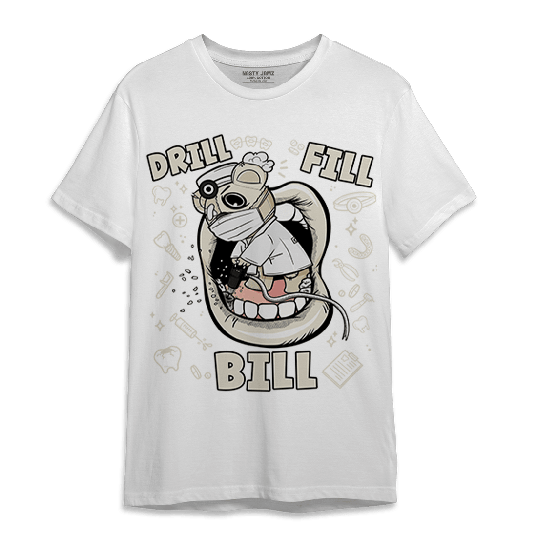 Gratitude 11s T Shirt Match BER The Dentist - NastyJamz