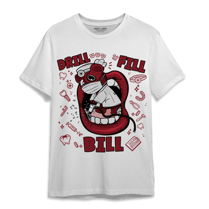 Cherry 12s T Shirt Match BER The Dentist - NastyJamz